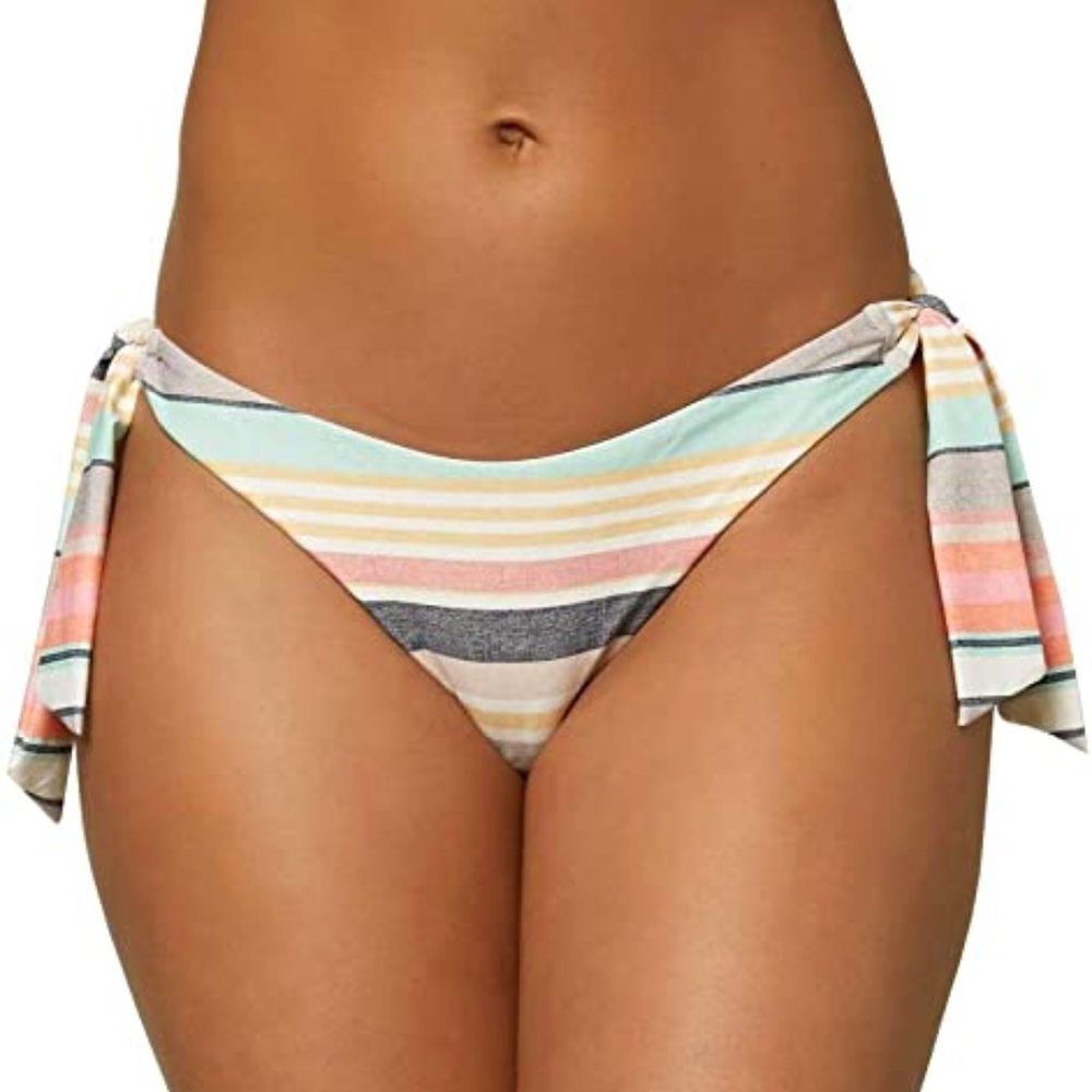 NWT O'NEILL Women's Side Tie Hipster Bikini Swimsuit Bottom Size Small $40 3D27